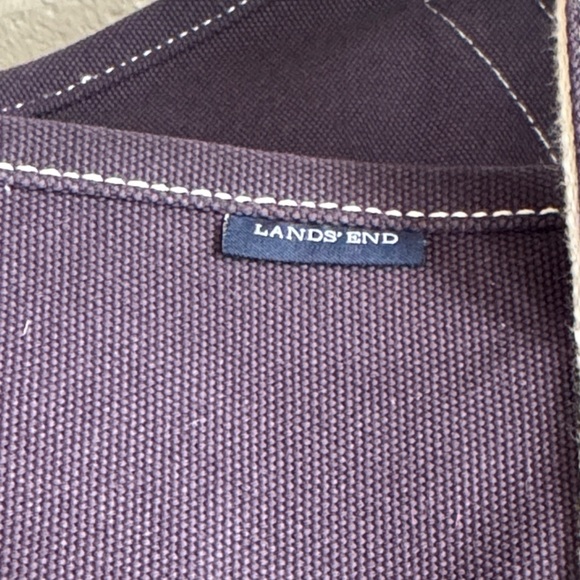 Lands End XL Navy Tote Bag (17x25x11) - Picture 2 of 16